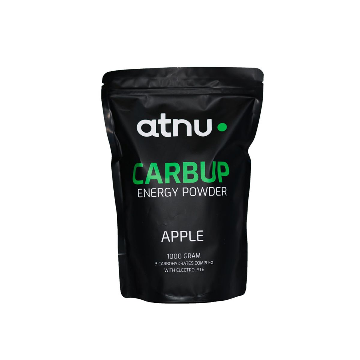 Atnu Carbup Energy Powder - Æble - 1000 gram