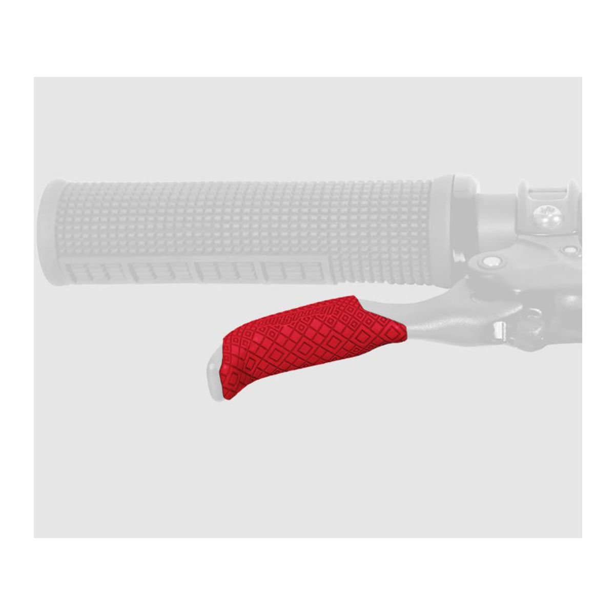 Lizard Skins DSP LEVER GRIP - 0,5 MM - 2 Sæt - CRIMSON RED