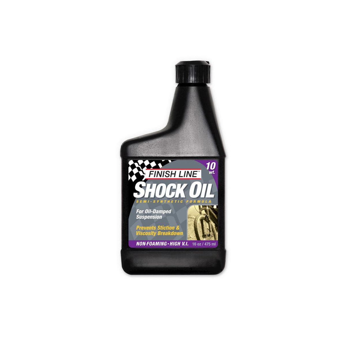 Finish Line Shock Oil - Gaffelolie - 10wt - 475 ml