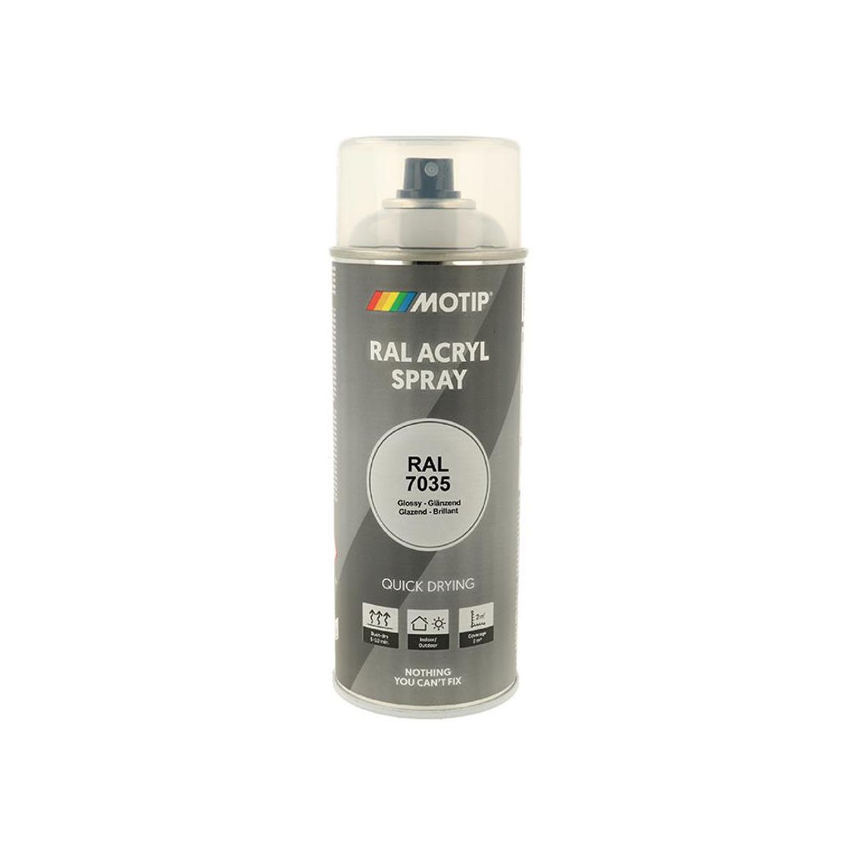 Motip - Ral 7035 - Lak - High gloss light grey