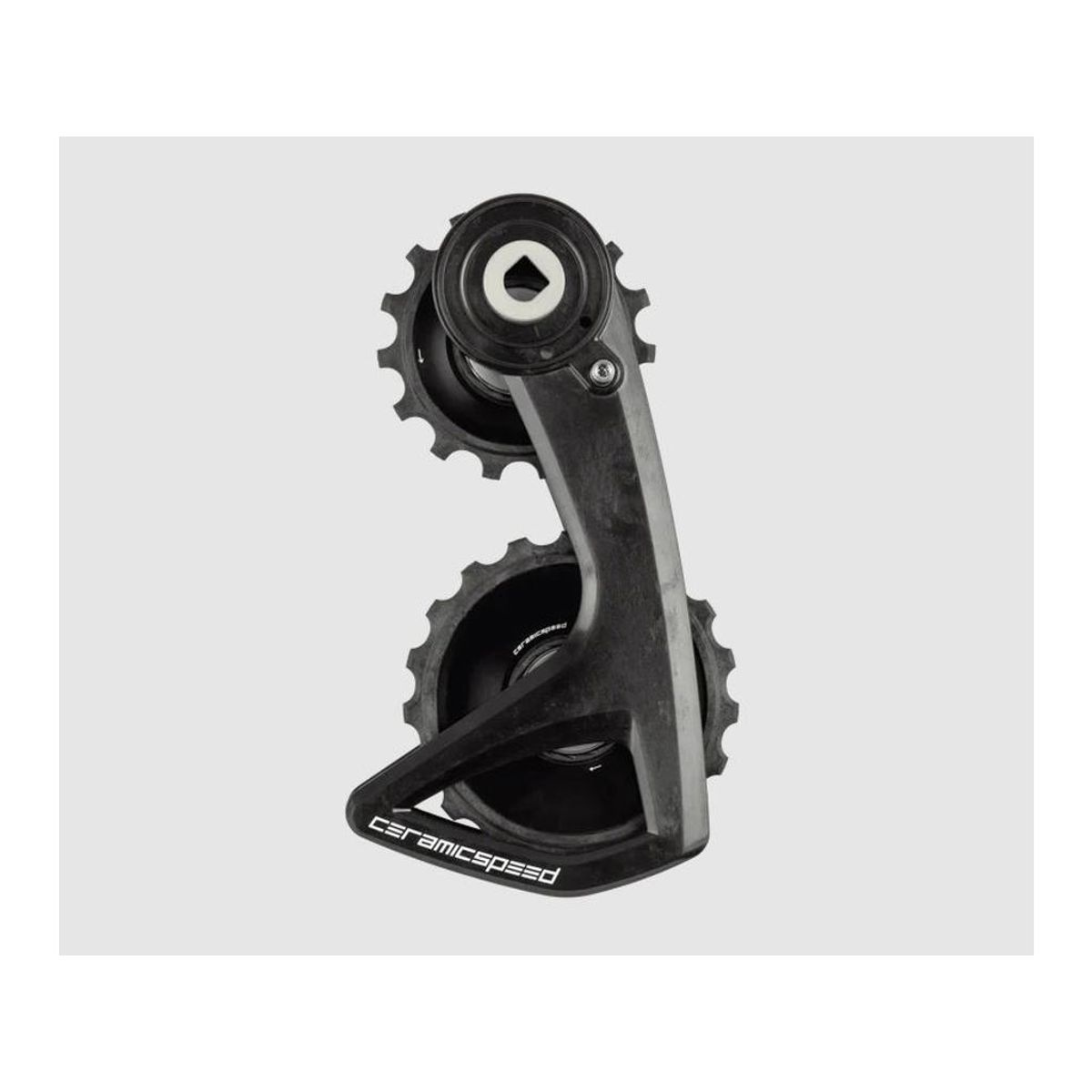 CeramicSpeed RS Alpha - Keramisk Oversized Pulleyhjul SRAM Red/Force AXS - Sort