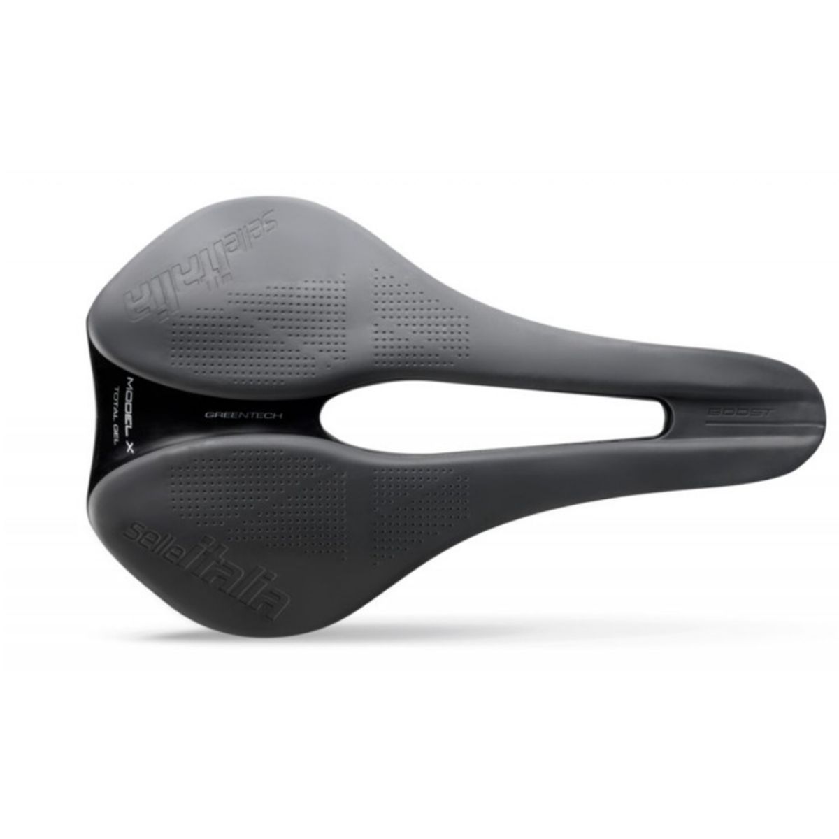 Selle Italia Model X - Superflow - Cykelsadel - Sort/Sølv