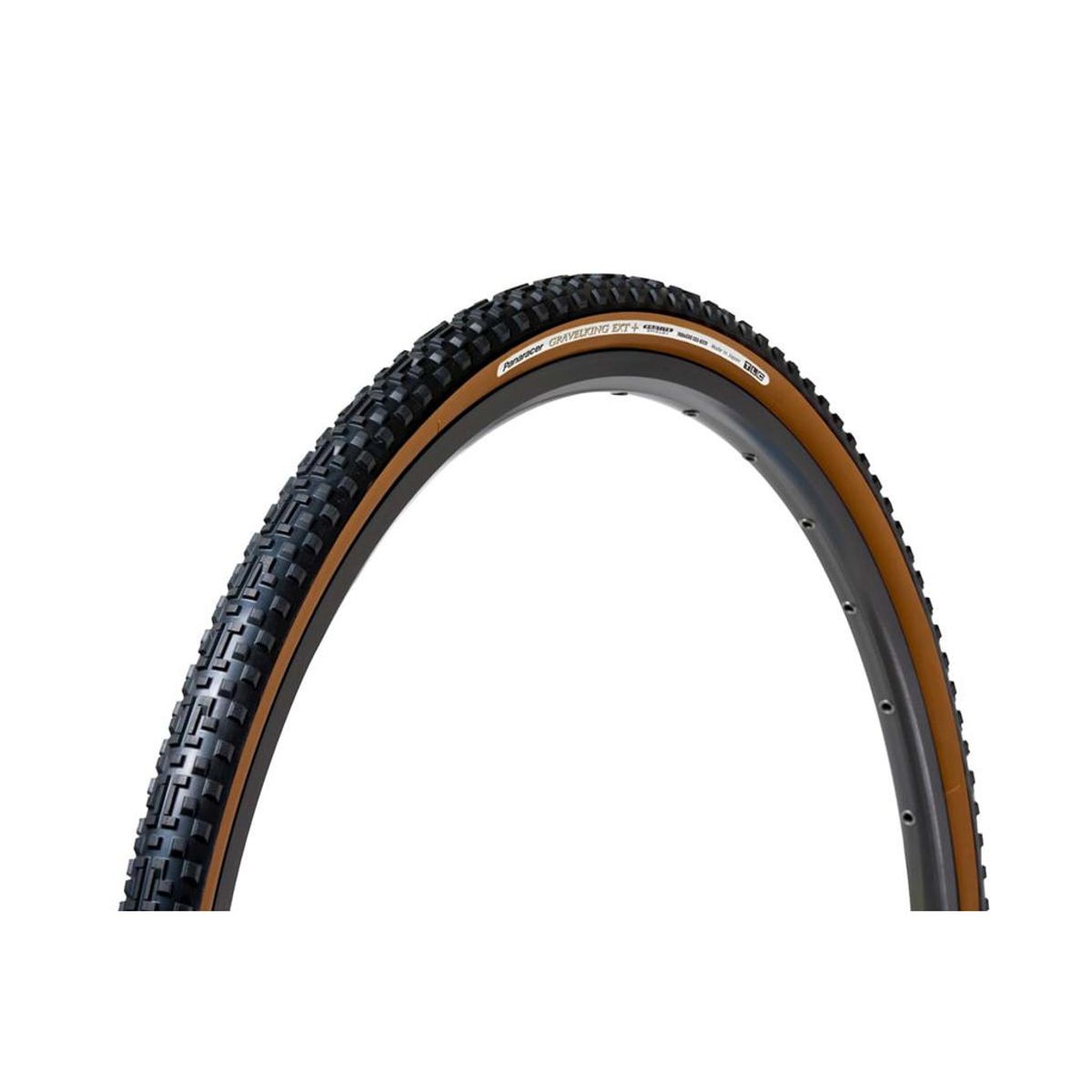 Panaracer GravelKing+ Foldedæk - 700x35 (35-622) - Sort/Brun