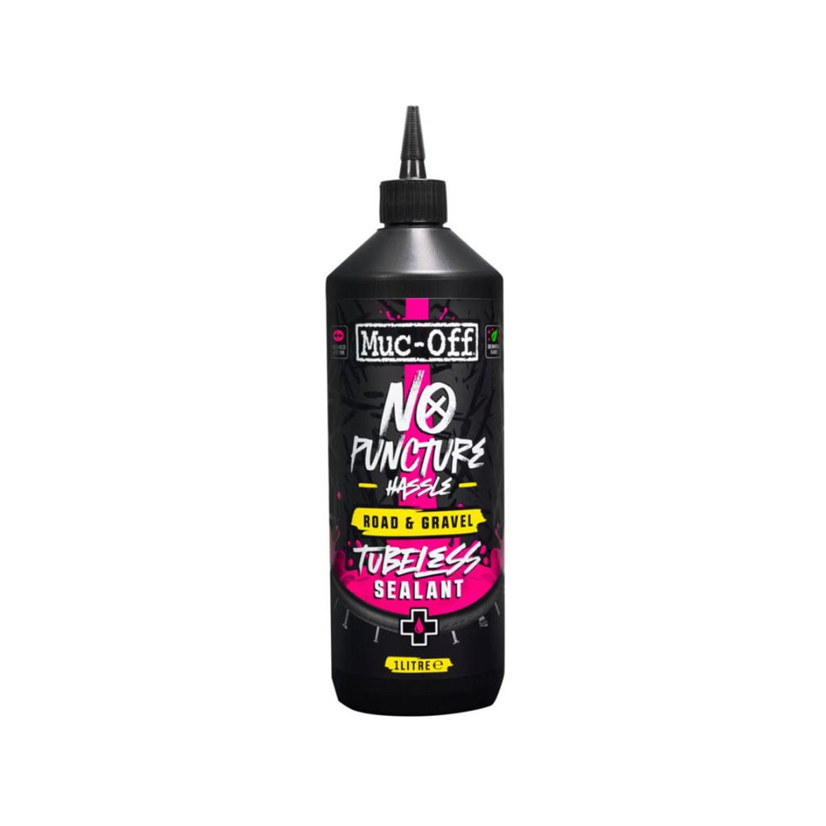 Muc-Off No Puncture Hassle - Tubeless væske Road & Gravel - 1 Liter