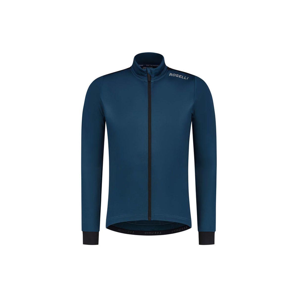 Rogelli Core - Cykeltrøje - Lange ærmer - Navy - Str. 5XL