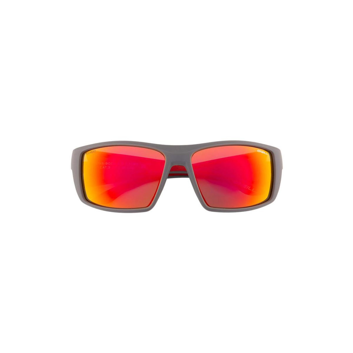 O ´NEILL 9019 Cykelbrille - Hydrofobisk Rød Mirror Linse - Mat Sort