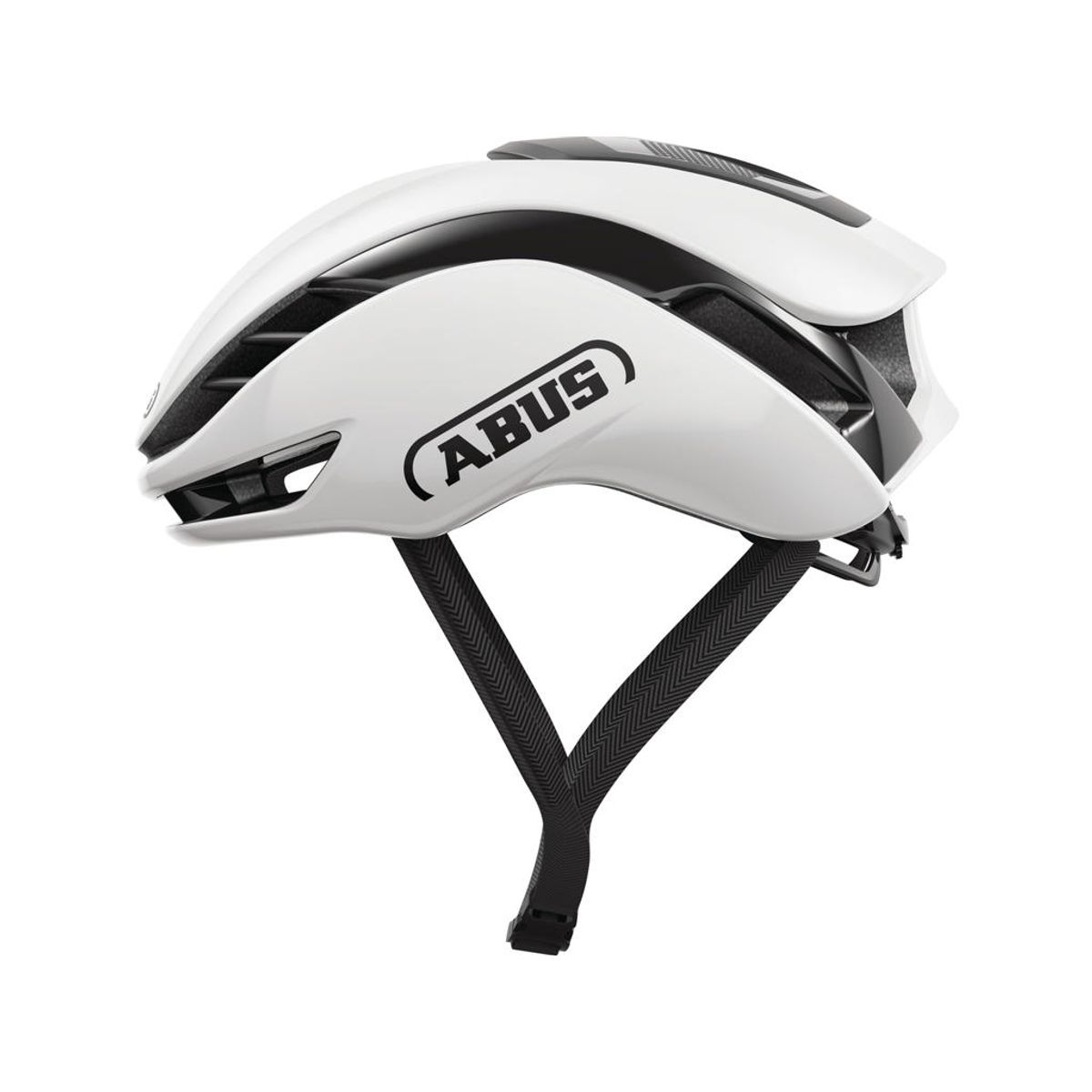 Abus Gamechanger 2.0 - Cykelhjelm - Str. 57-61 cm - Shiny white