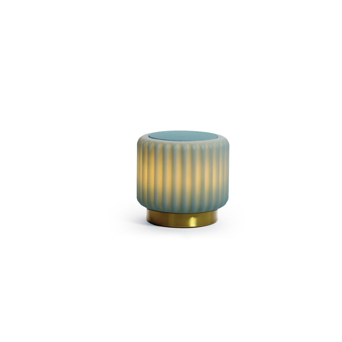 Dentelles Speaker/light USB Pistachio/gold