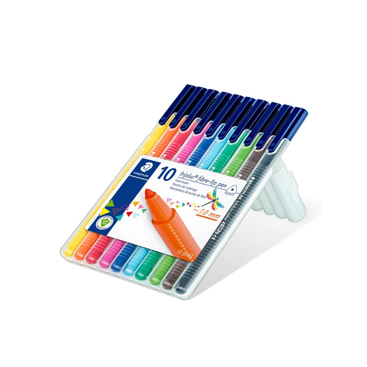 Staedtler Triplus 323 10 ass. Farver