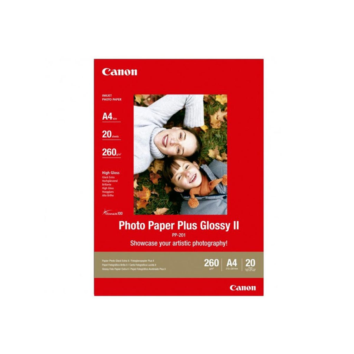 Canon Fotopapir A4 Glossy Pp-201 20 ark