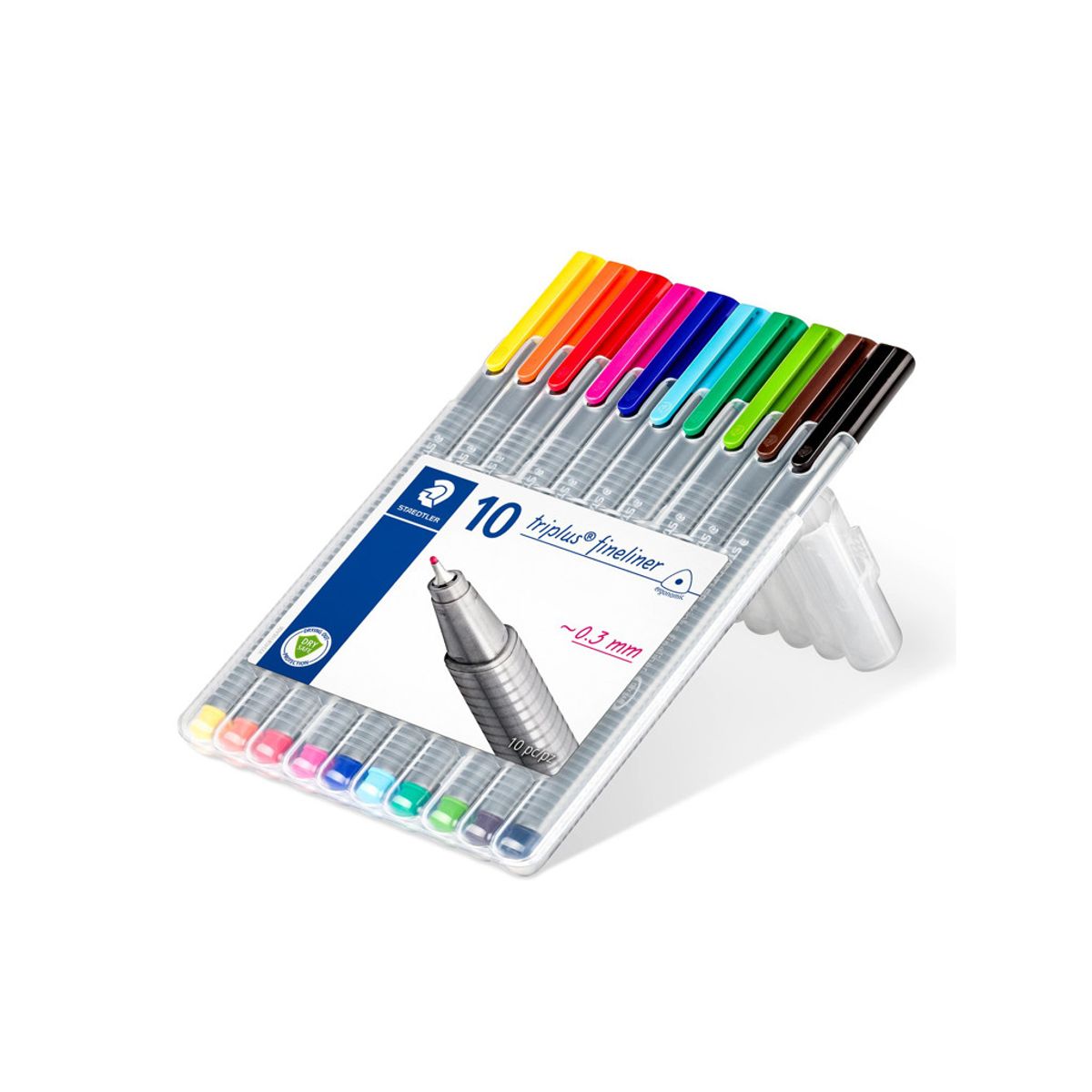 Fineliner Staedtler Triplus 334 Sb10 ass