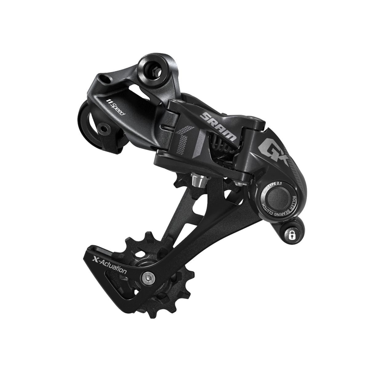 Sram GX bagskifter - 1x11 speed - Sort/grå