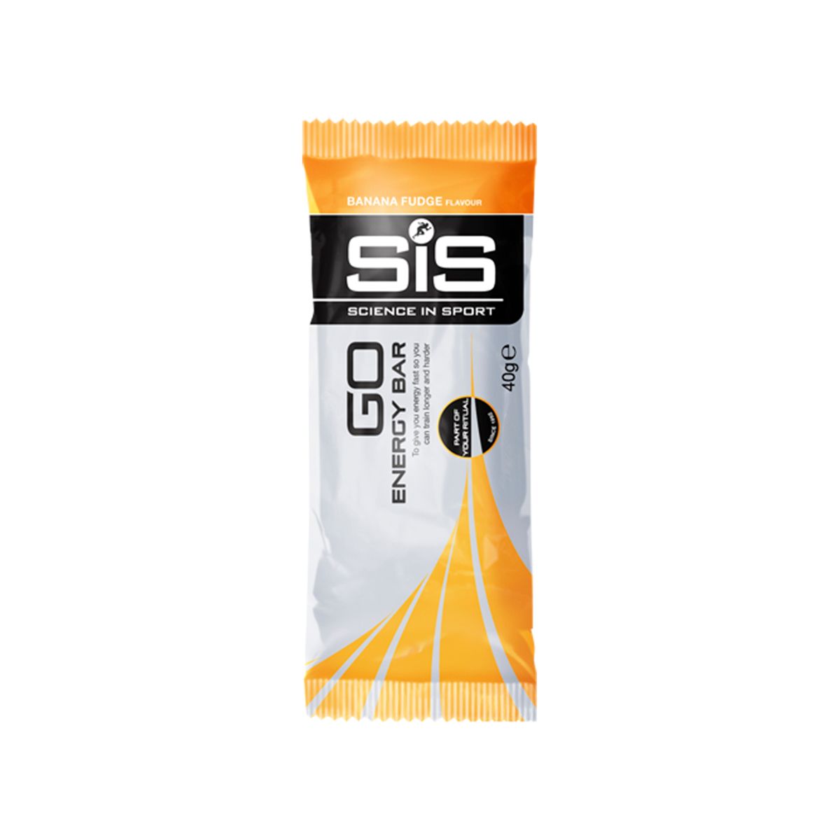 SIS GO - Energy bar - Banan Fugde - 40 gram.