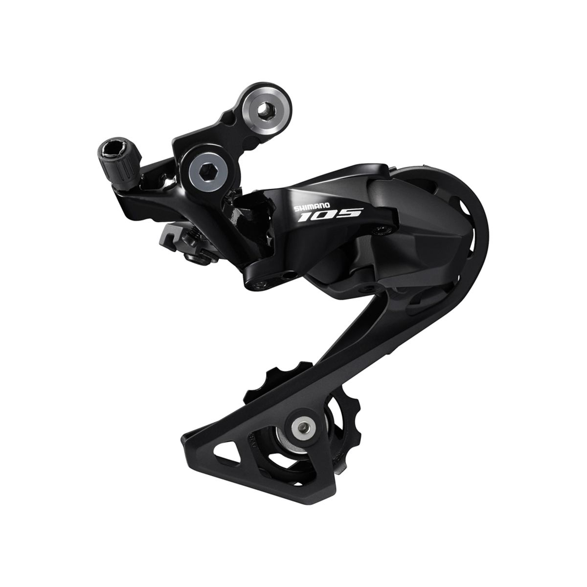 Shimano 105 Bagskifter sort - RD-R7000-SSL til 2 x 11 gear med kort laske