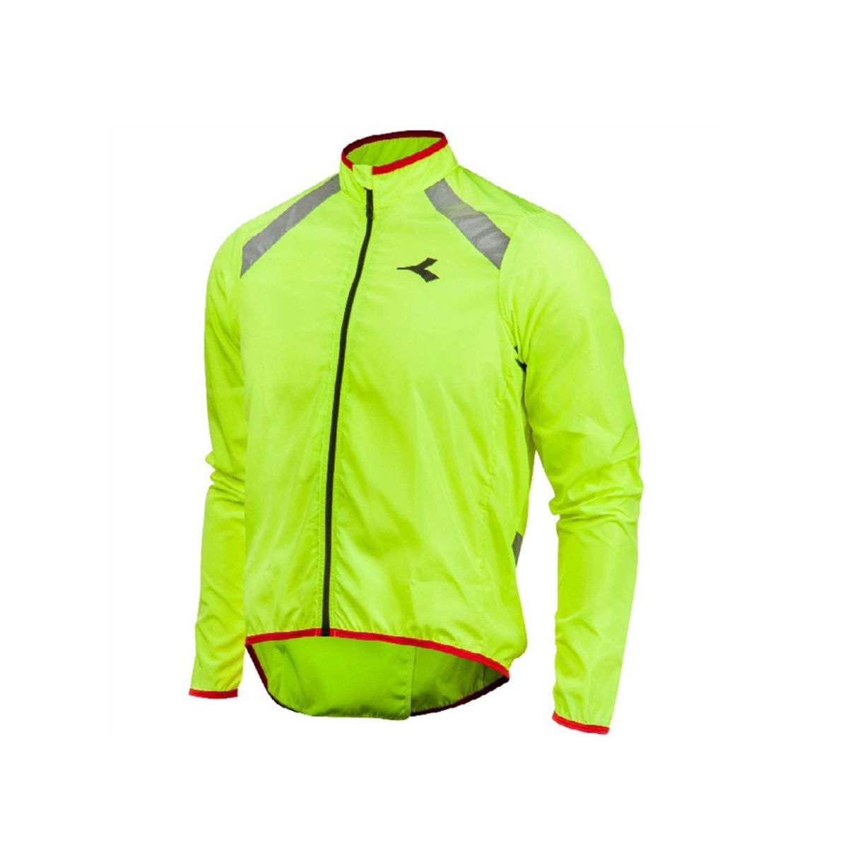 Diadora - Cykeljakke Padova Windbreaker - Str. M - Yellow fluo