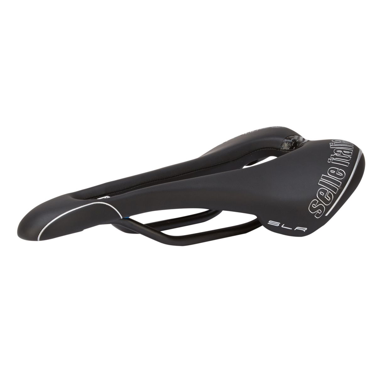 Selle Italia SLR TM Superflow L - Cykelsadel - Sort