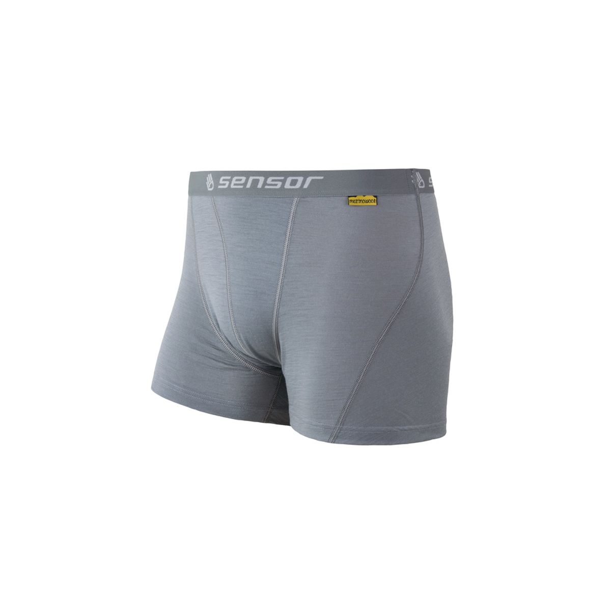 Sensor Merino Active - Boxer shorts - Grå - Str. XXL