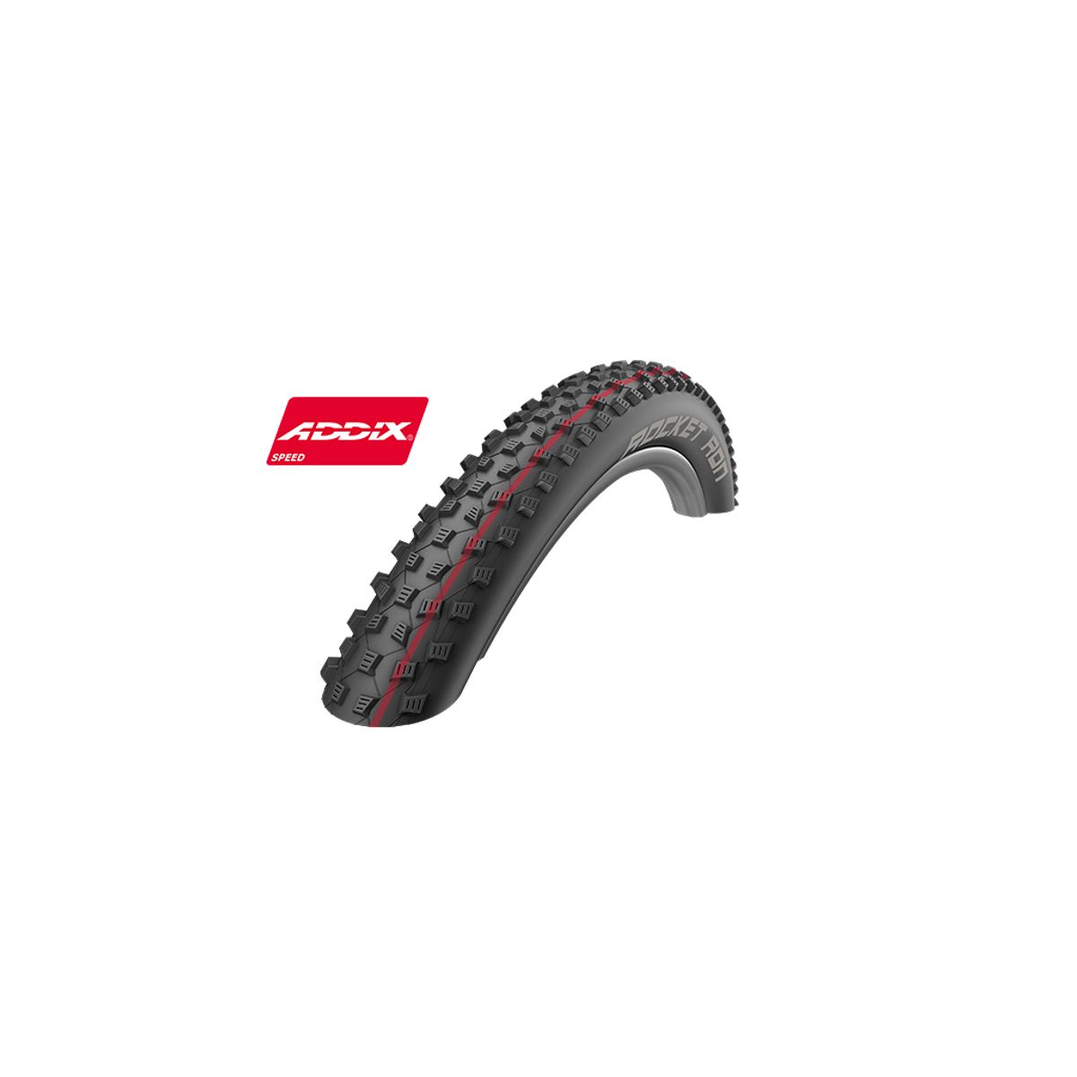 Schwalbe Rocket Ron Addix Speed Evolution Line SnakeSkin TL Easy Foldedæk - 26x2,25