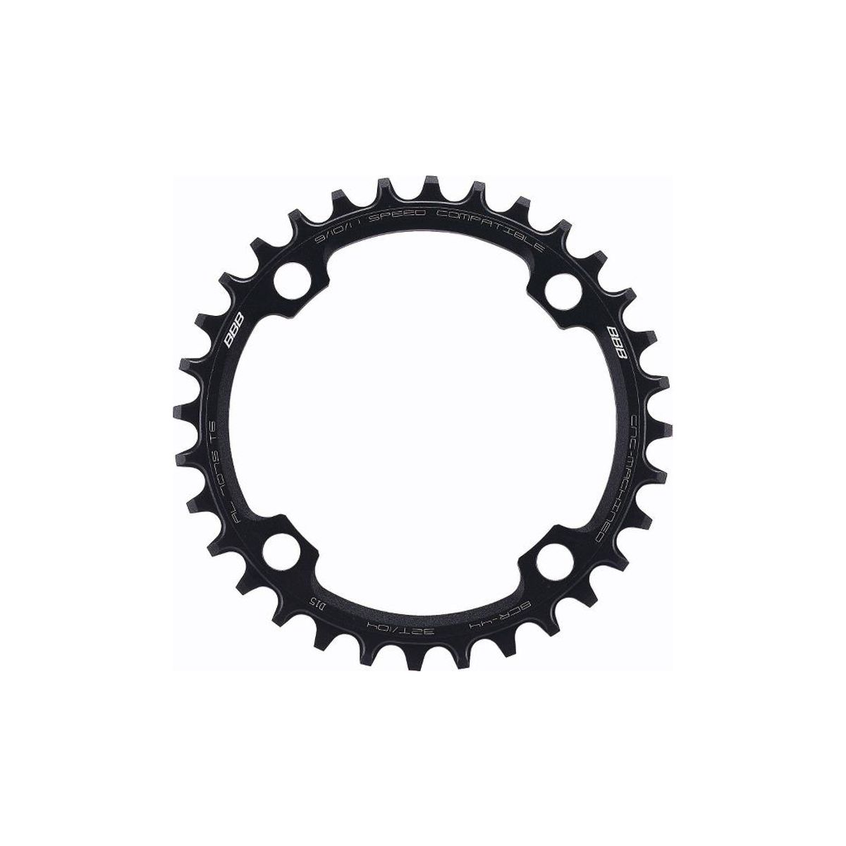 BBB klinge MTB gear 34 tands - 1 x 9/10/11 gear - ø104mm