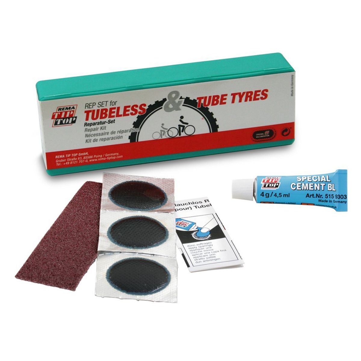 Rema Tip Top - Reparationskit til tubeless