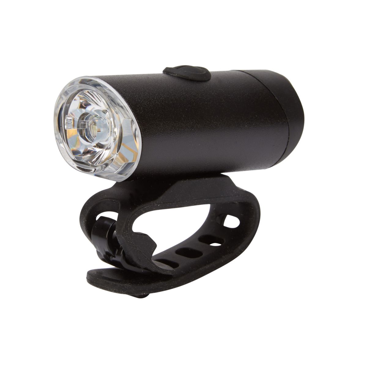 Abus Libra forlygte - 300 Lumen - Opladelig - Sort