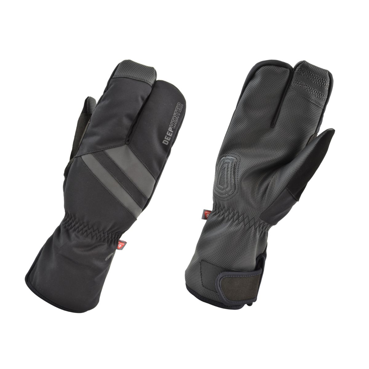 AGU Essential Deep Winter Cykelhandske - Sort - Str. XL