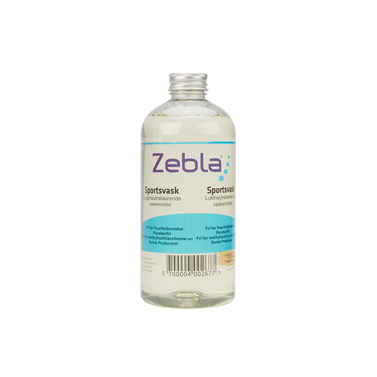 Zebla Sportsvaskemiddel 500 ml