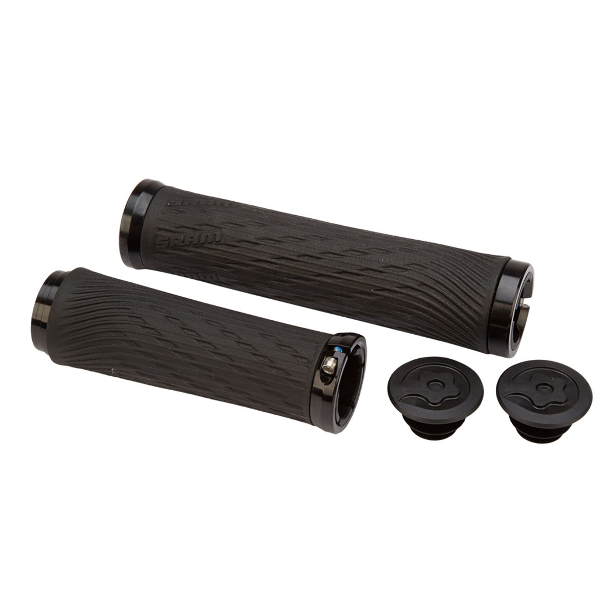 Sram Lock-On håndtag - Til Grip Shift - 100/122 mm - Sort