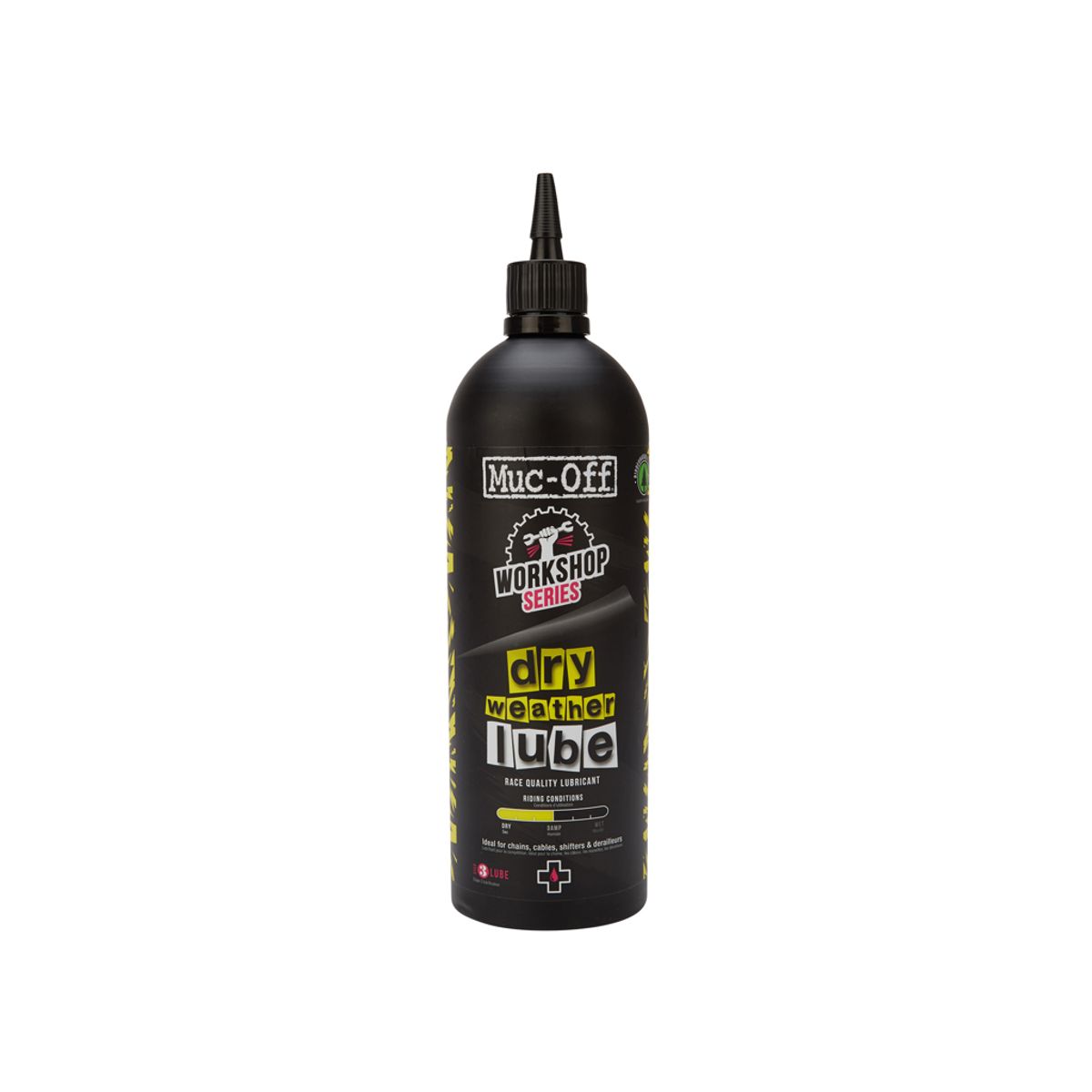 Muc-Off Dry lube - Voksbaseret kædeolie - 1 Liter