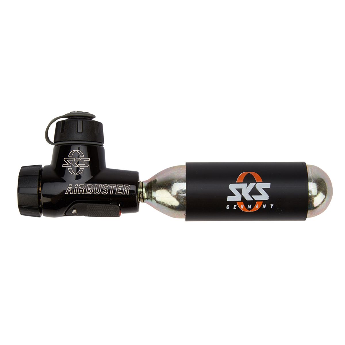 SKS Minipumpe CO2 Airbuster - med 16 gram patron