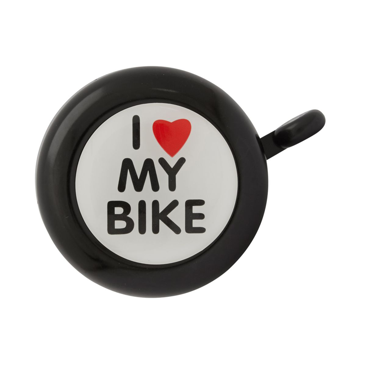 OnGear - Ringeklokke - I love my bike - Sort