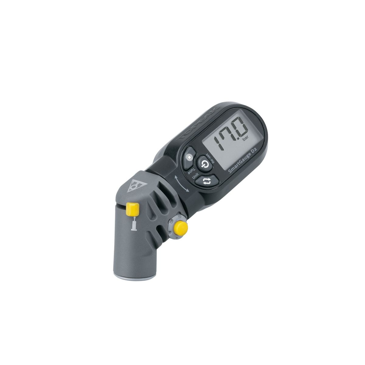 Topeak SmartGauge D2 - Elektronisk trykmåler - 17 bar / 250 psi