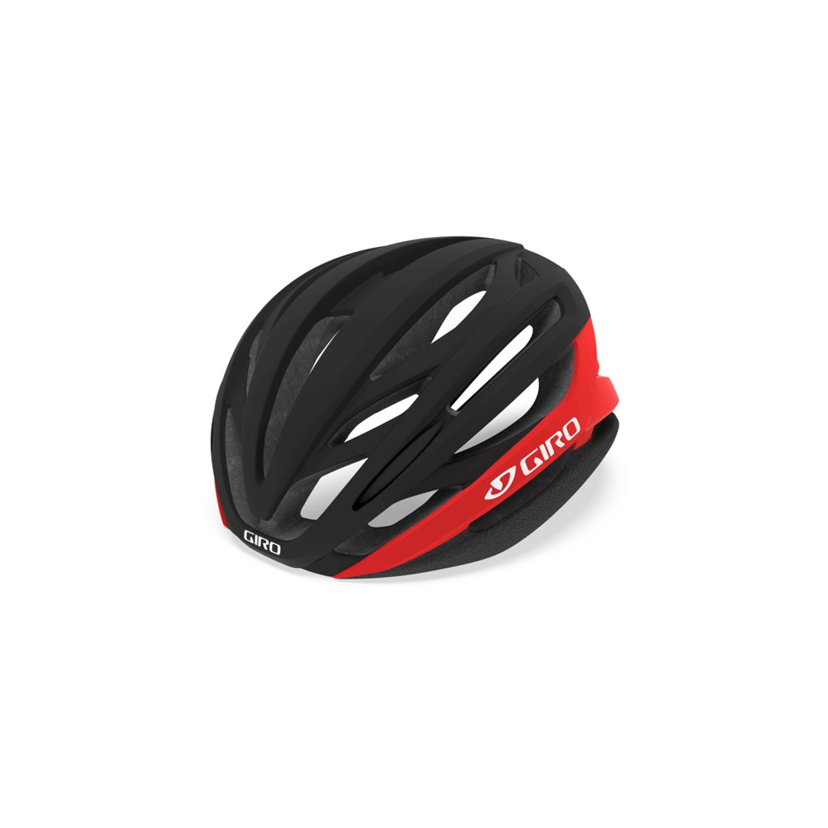 Giro Syntax Mips - Cykelhjelm - Str. 55-59 cm - Mat Sort/Lys Rød