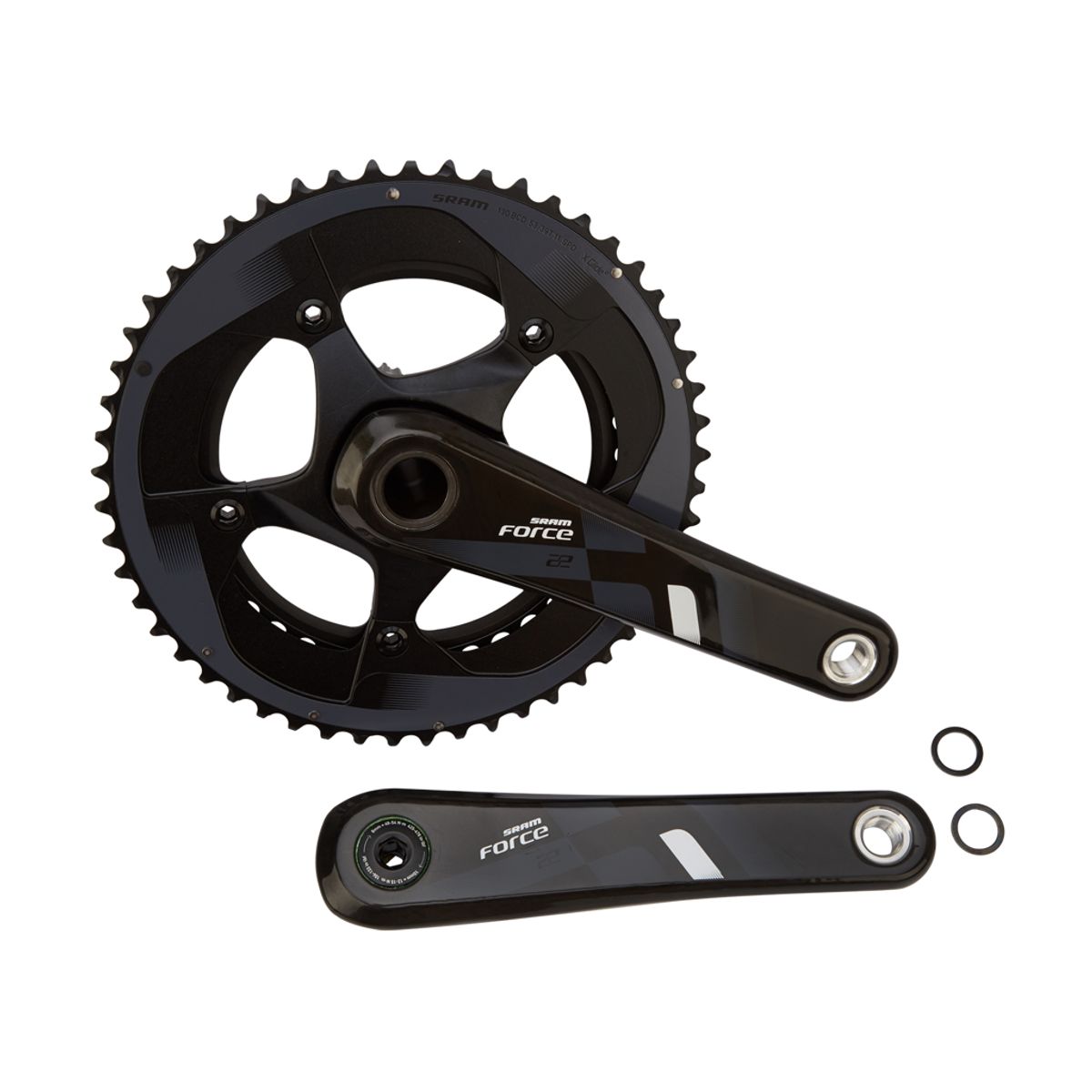 Kranksæt Sram Force 22 Dobbelt 53-39 172,5 mm GXP