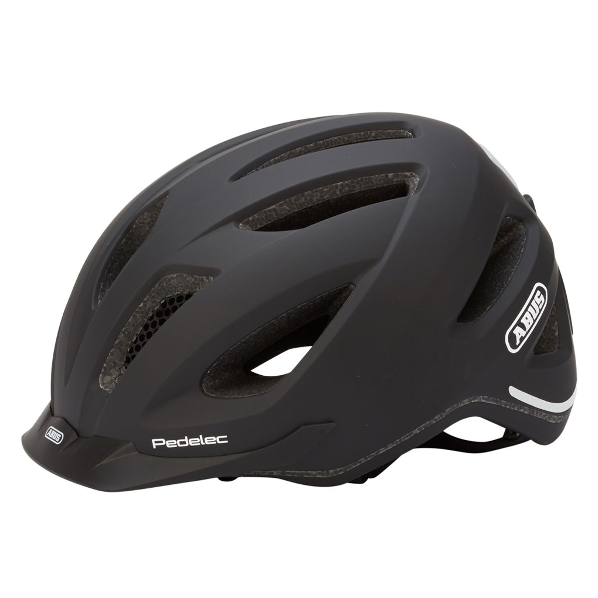 Abus Pedelec 1.1 - Cykelhjelm - Matsort - Str. 56-62cm