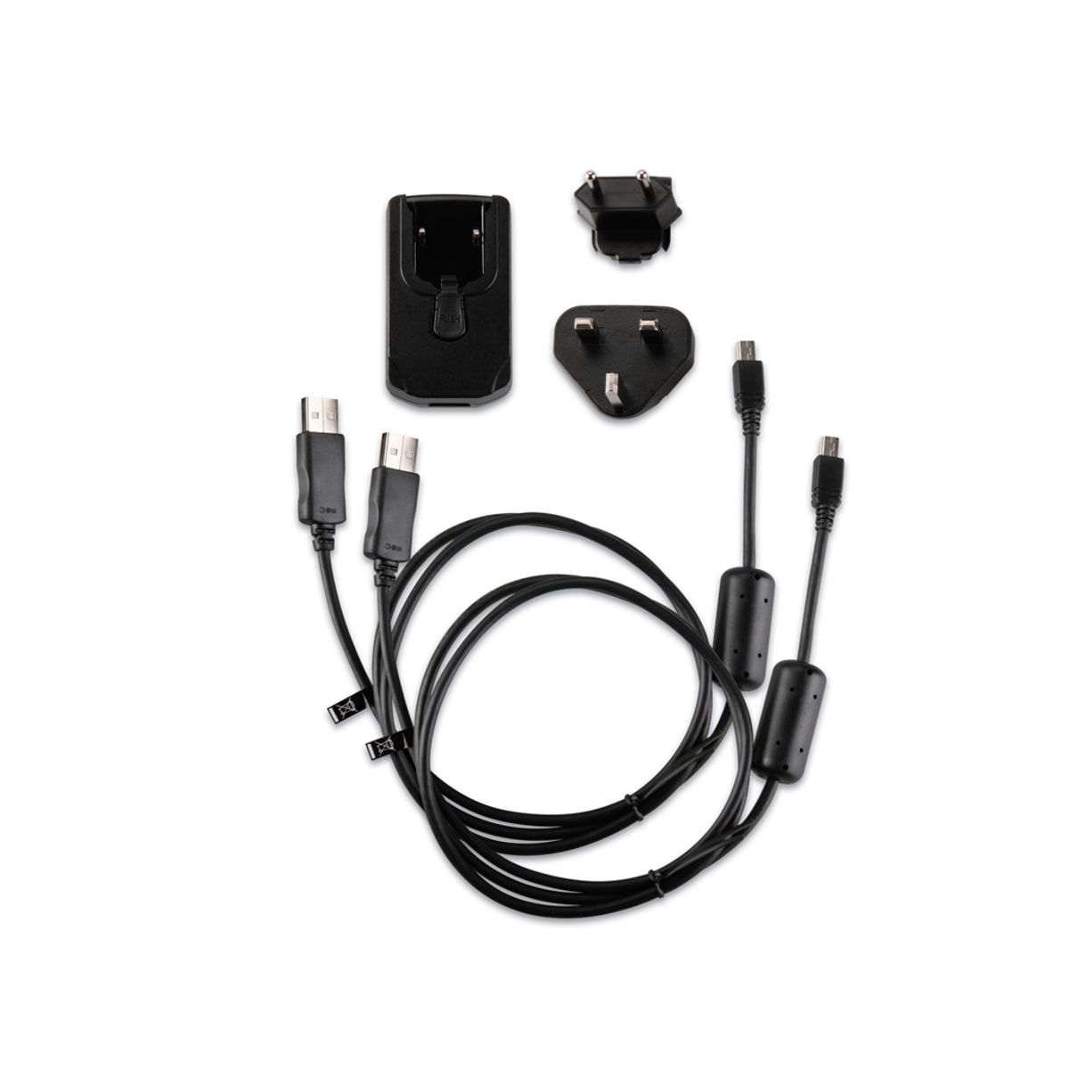 Garmin AC-adaptersæt - EU - Inkl. 2 USB-kabler