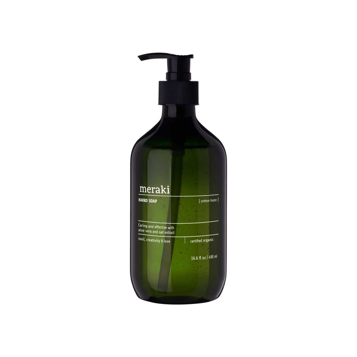 Meraki - Hand soap, Cotton Haze, 490 ml