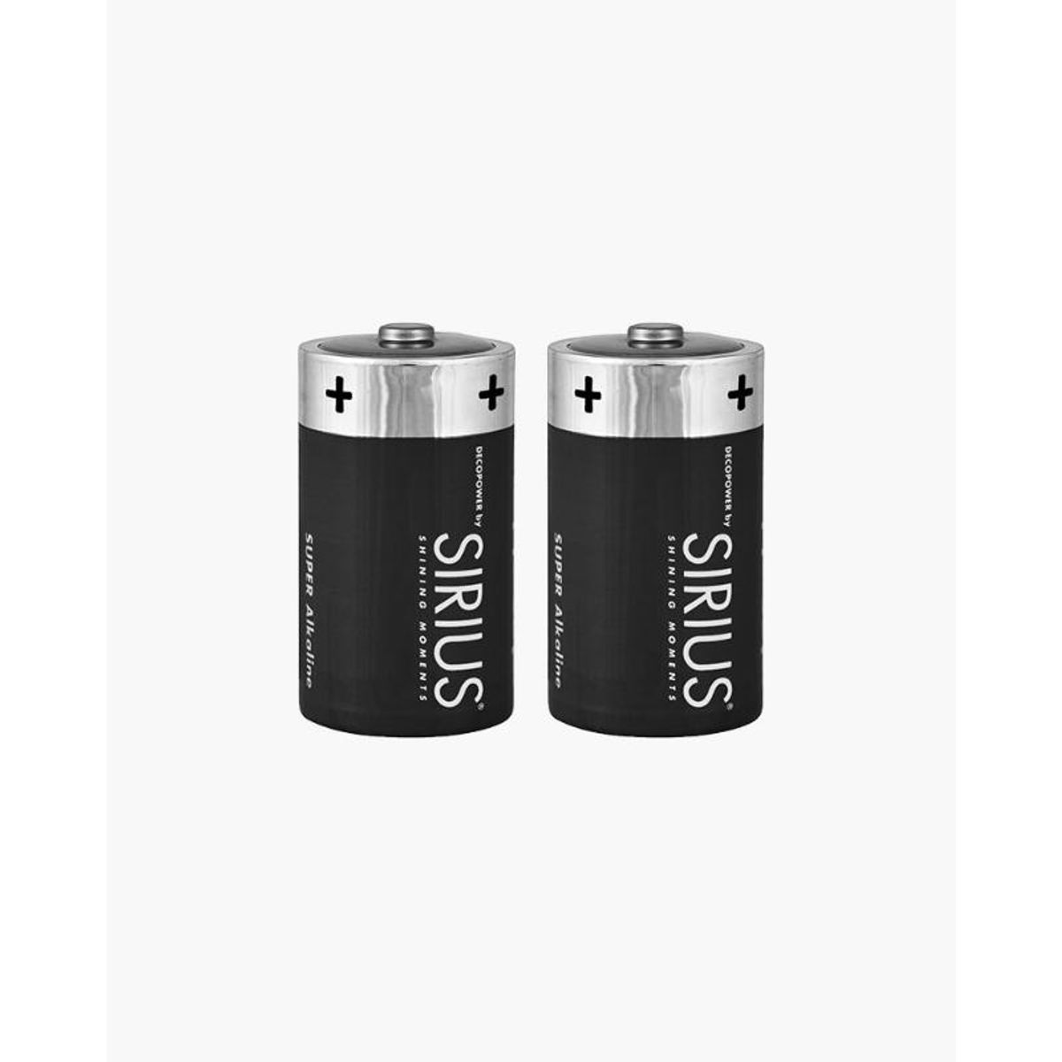 Sirius - DecoPower C batterier 2 stk.