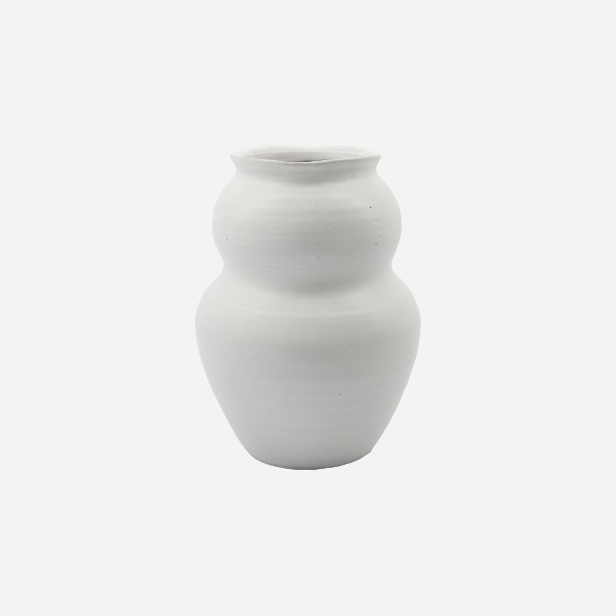 House Doctor - Vase, Juno, Hvid 22,5 cm