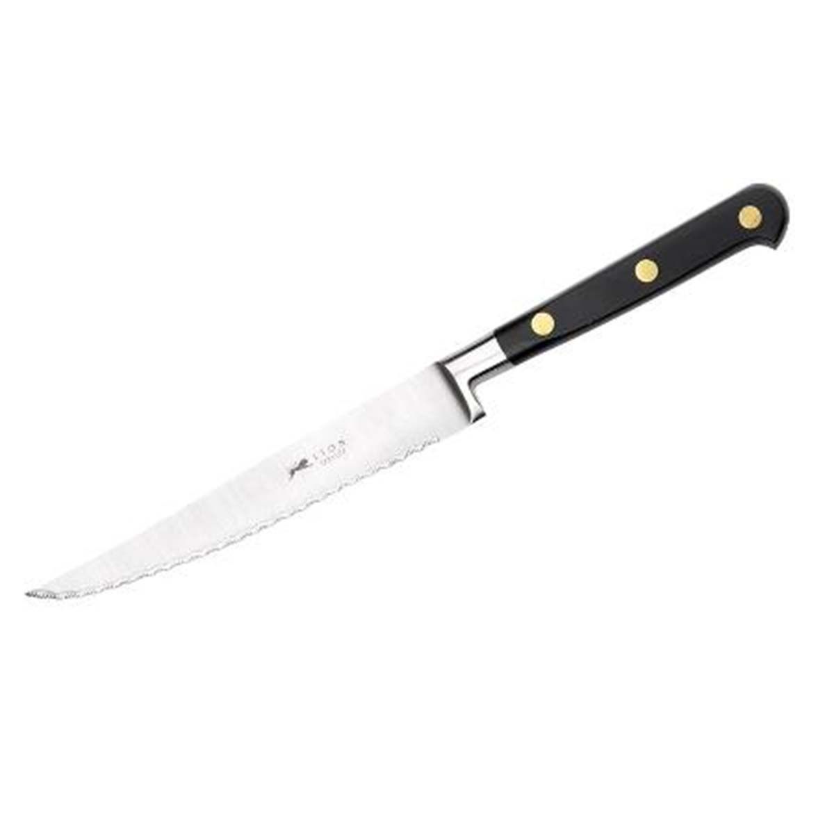 Lion Sabatier - Ideal Steakkniv helsmedet 13 cm Stål/Sort