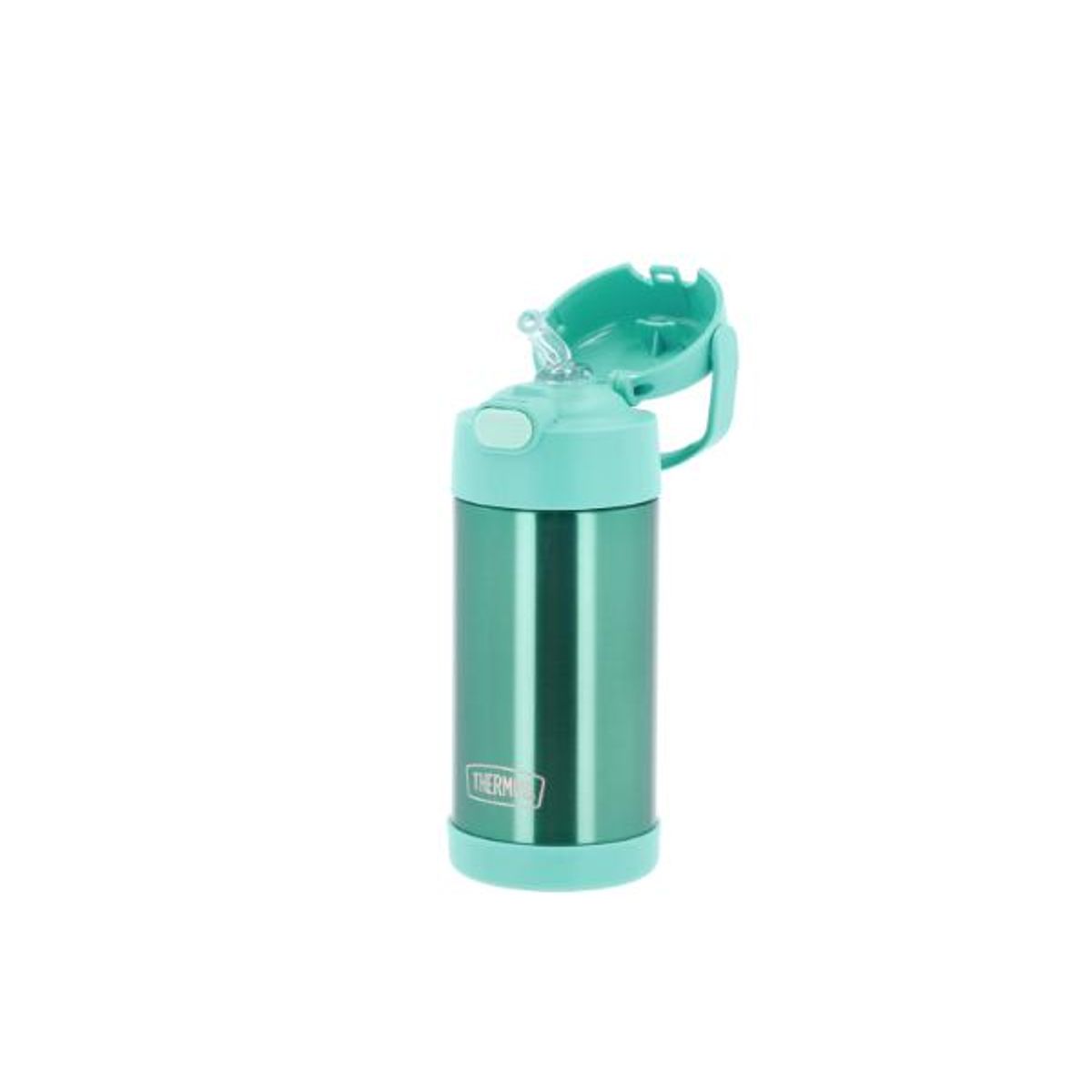 Thermos - Funtainer Drikkeflaske med sugerør 355 ml Teal