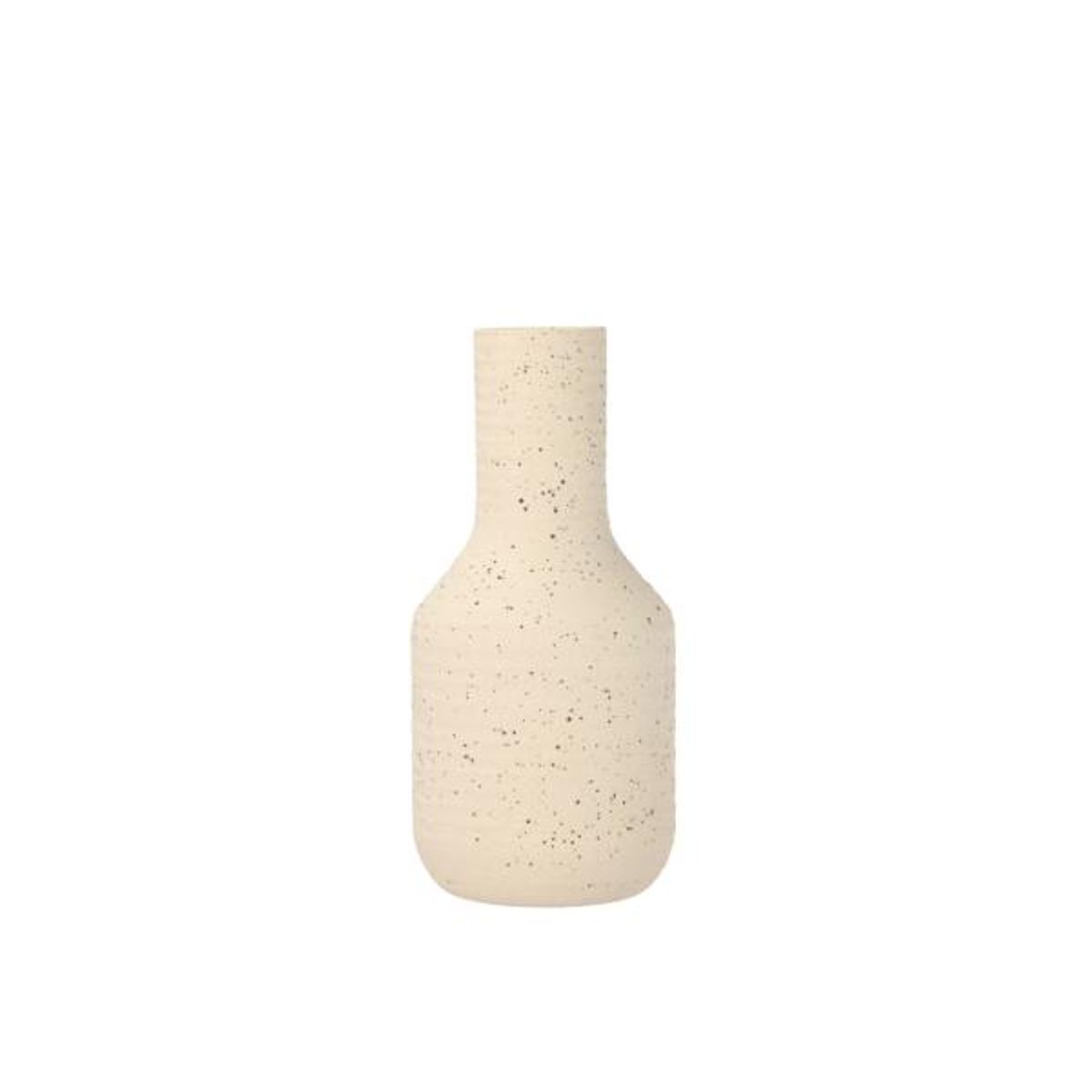 Villa Collection - Vase Elv 13 x 35 cm Offwhite Stentøj