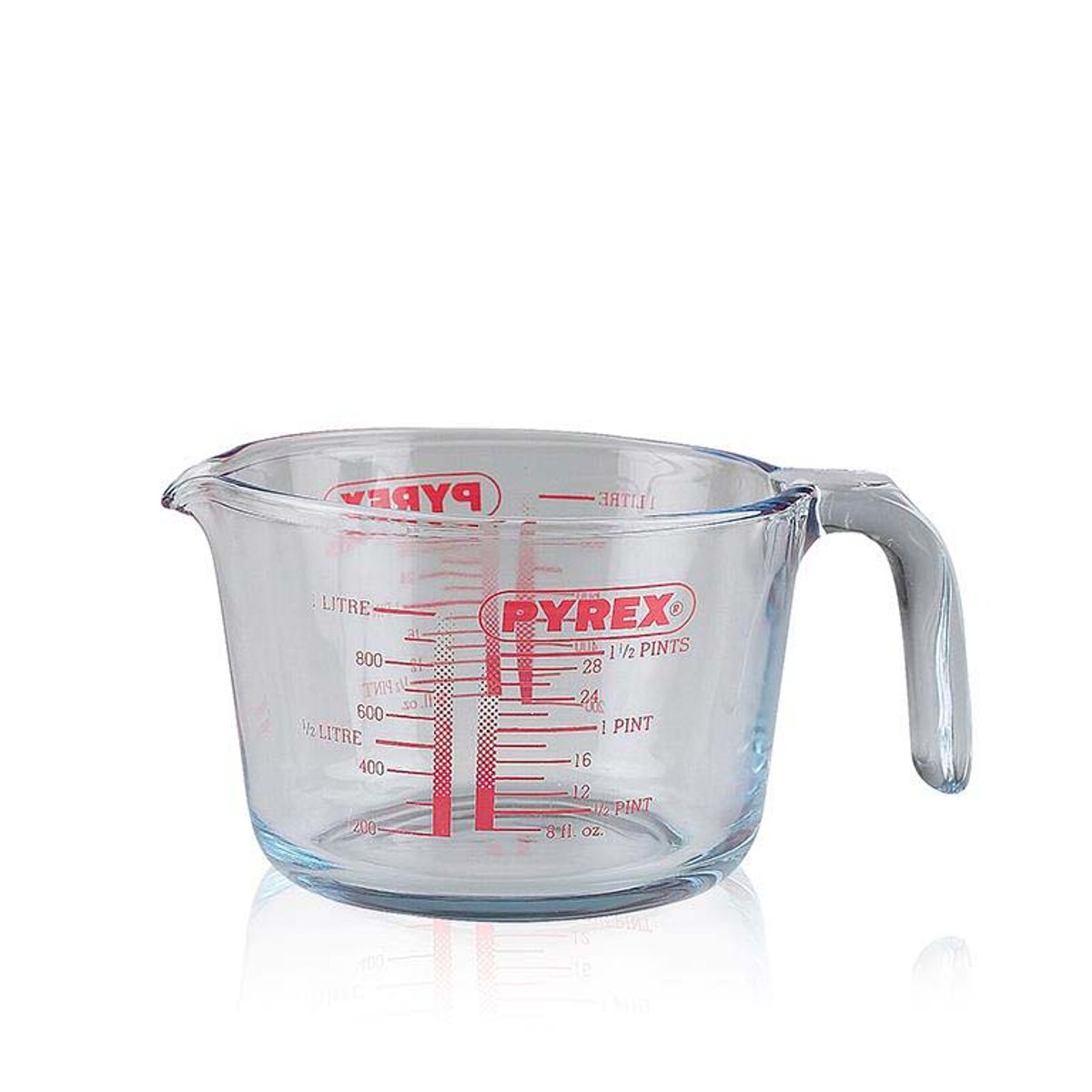 Pyrex & Ôcuisine - Pyrex Classic Målebæger 1 liter Klar