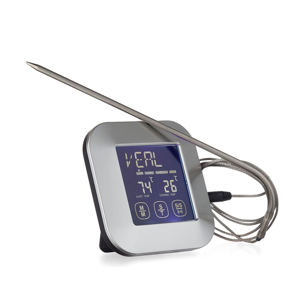 Funktion - Stegetermometer, med timer