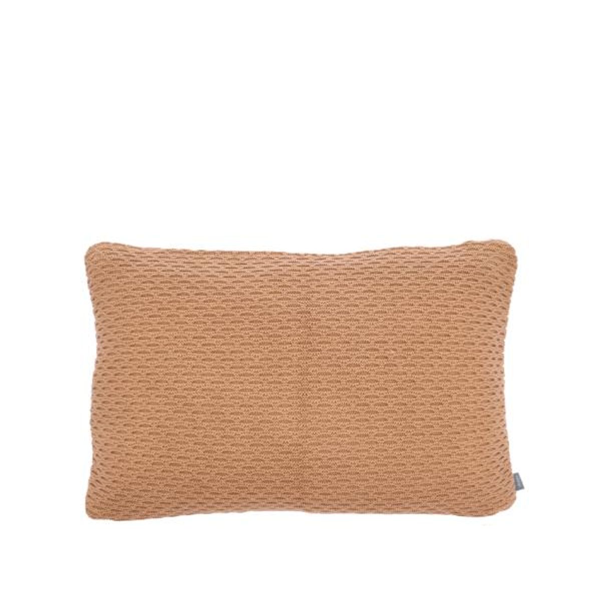 Södahl - Wave Knit Pude 40 x 60 cm Camel