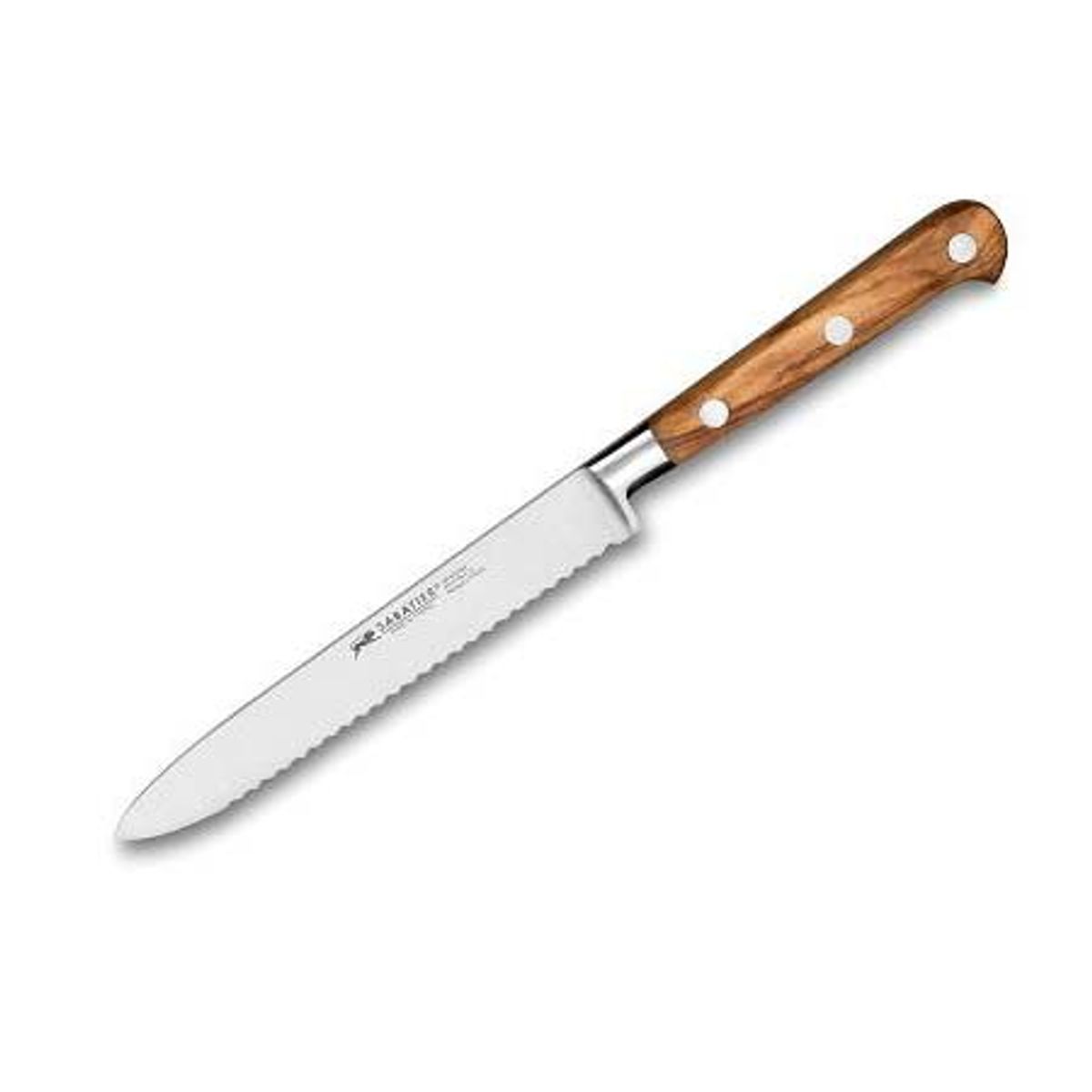 Lion Sabatier - Ideal Provence Tomatkniv 12 cm Stål/Oliventræ