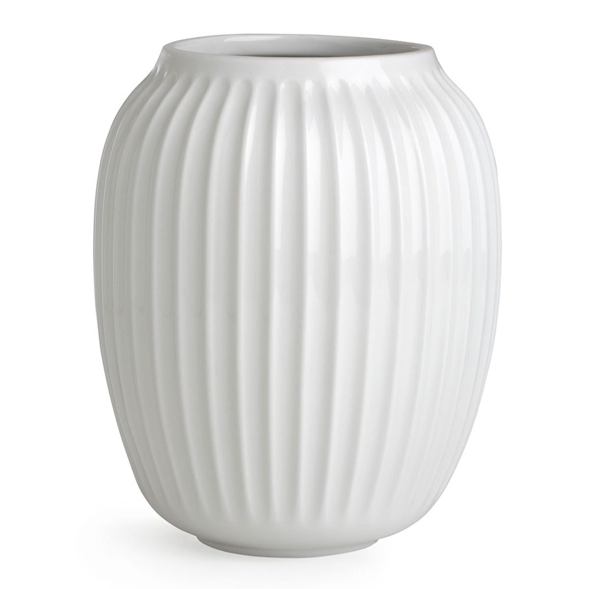 Kähler - Hammershøi vase, 21 cm, hvid