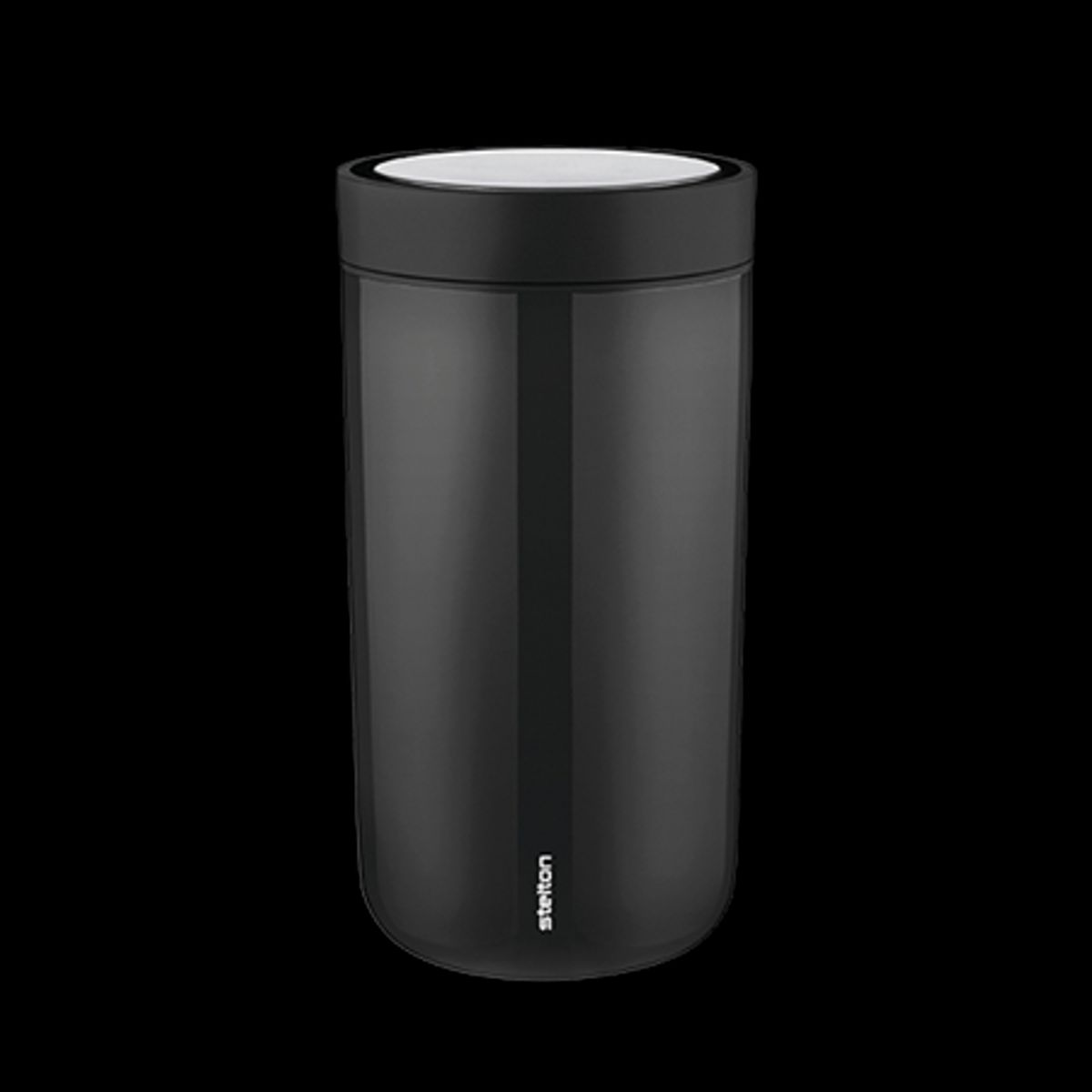 Stelton - To Go Click Stål termokrus 0,2L - Sort