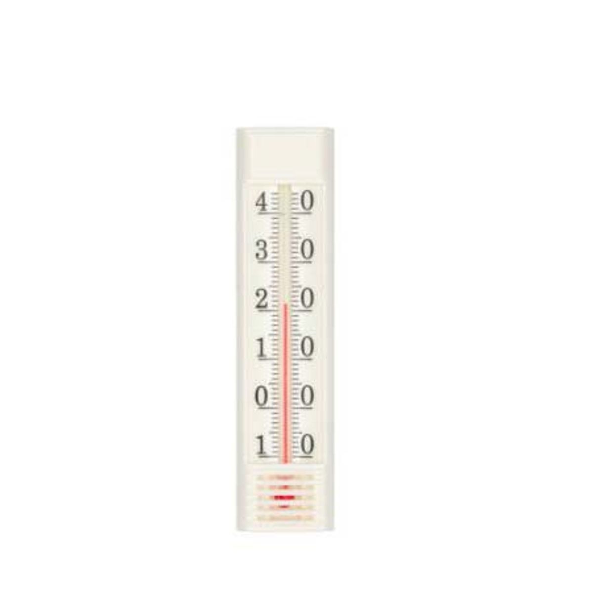 Plus Termometre - Termometer 16 cm Hvid