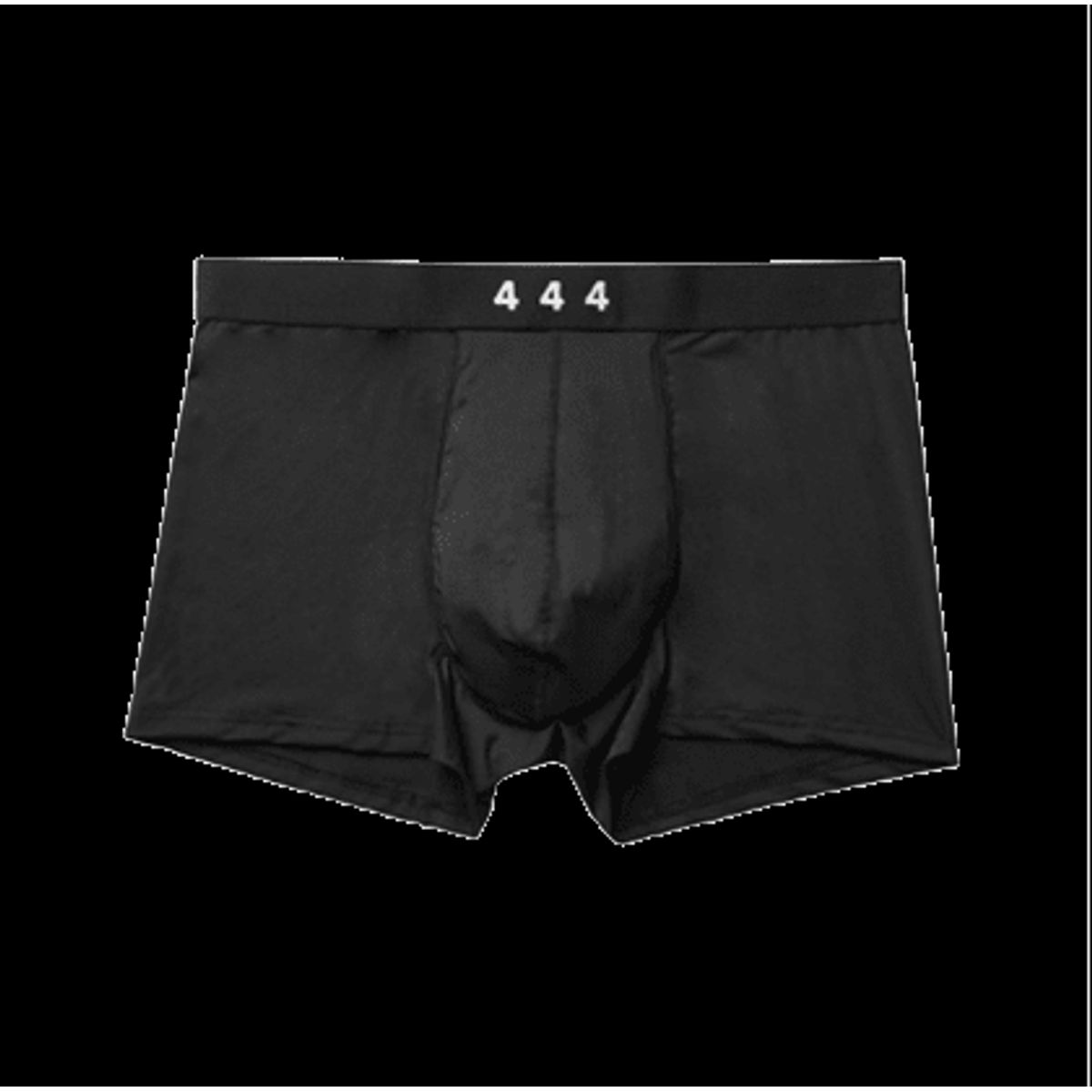 Inkontinens boxershorts i microfiber - Sort - M